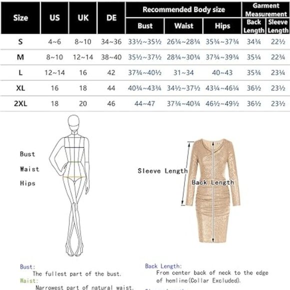 Dress sequin - Picture 3 of 3